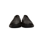 Lemaire Black Leather Slippers