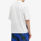 Burberry Men's All Over EKD Print T-Shirt in Rain