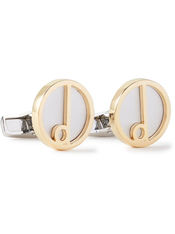 Photo: Dunhill - Gold- and Silver-Tone Cufflinks