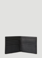 Skull Print Billfold Wallet in Black