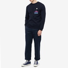 Norse Projects x Ryan Carl Crew Sweat in Dark Navy