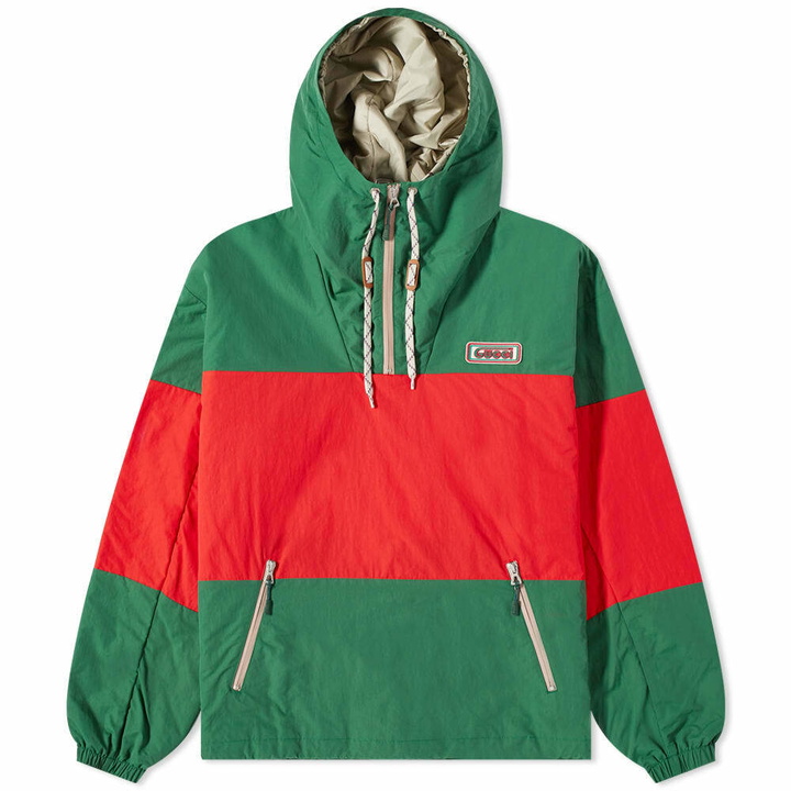 Photo: Gucci Men's GRG Anorak Jacket in Green