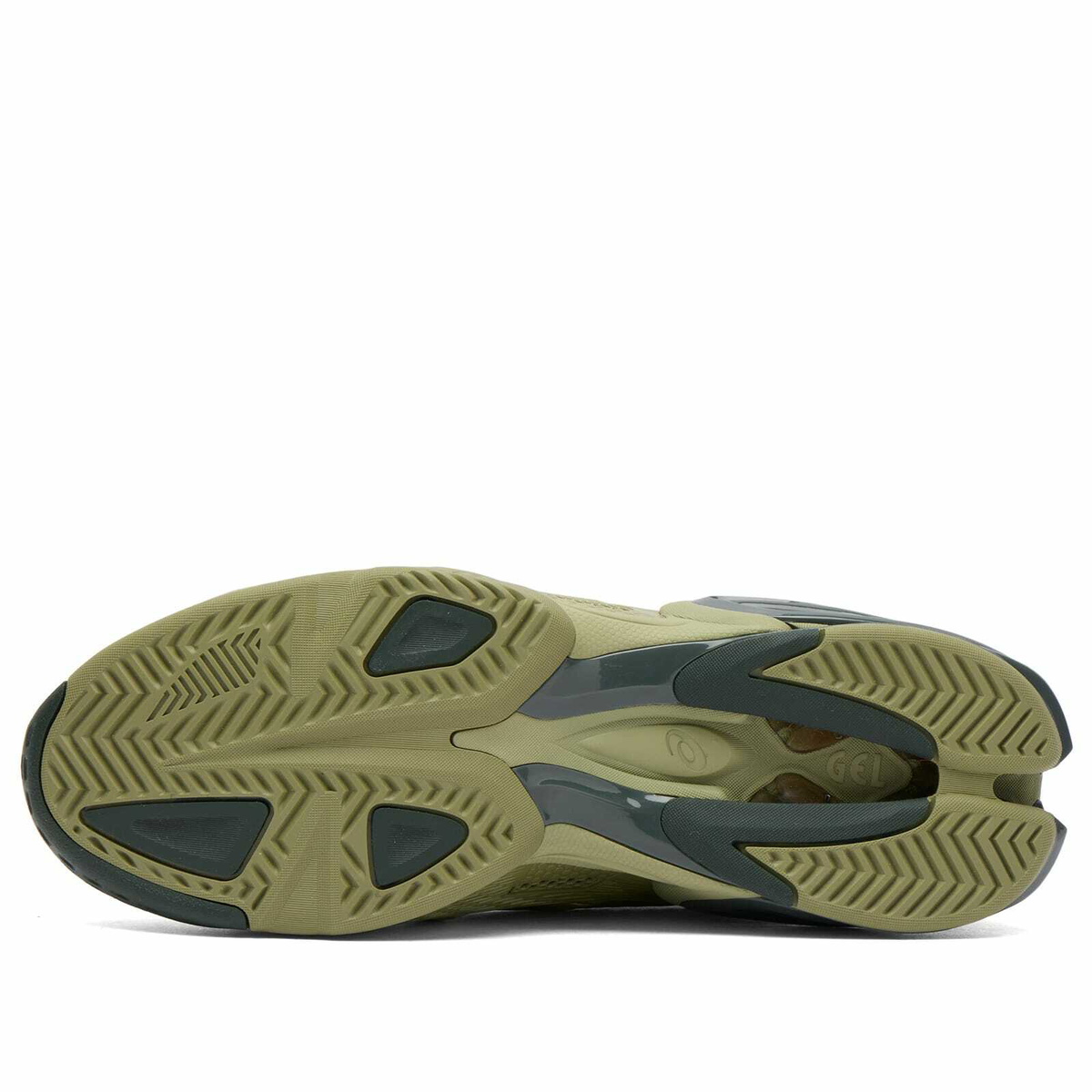 Asics Men's Novalis Gel-Teremoa II Sneaker in Mosstone/Deep Forest