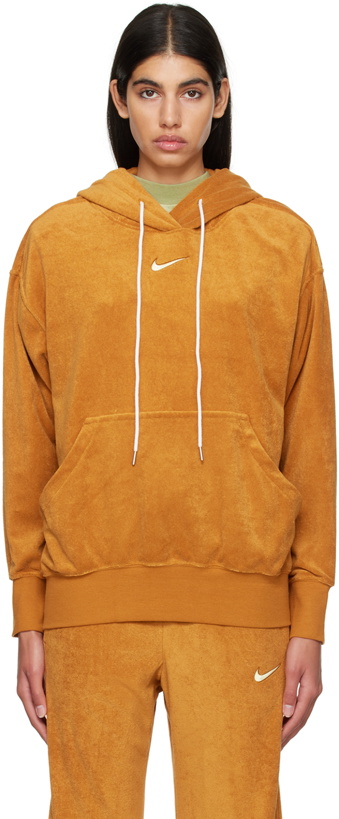 Photo: Nike Orange Oversized Hoodie