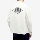Danton Men's Back Print Coverall Jacket in Ivory