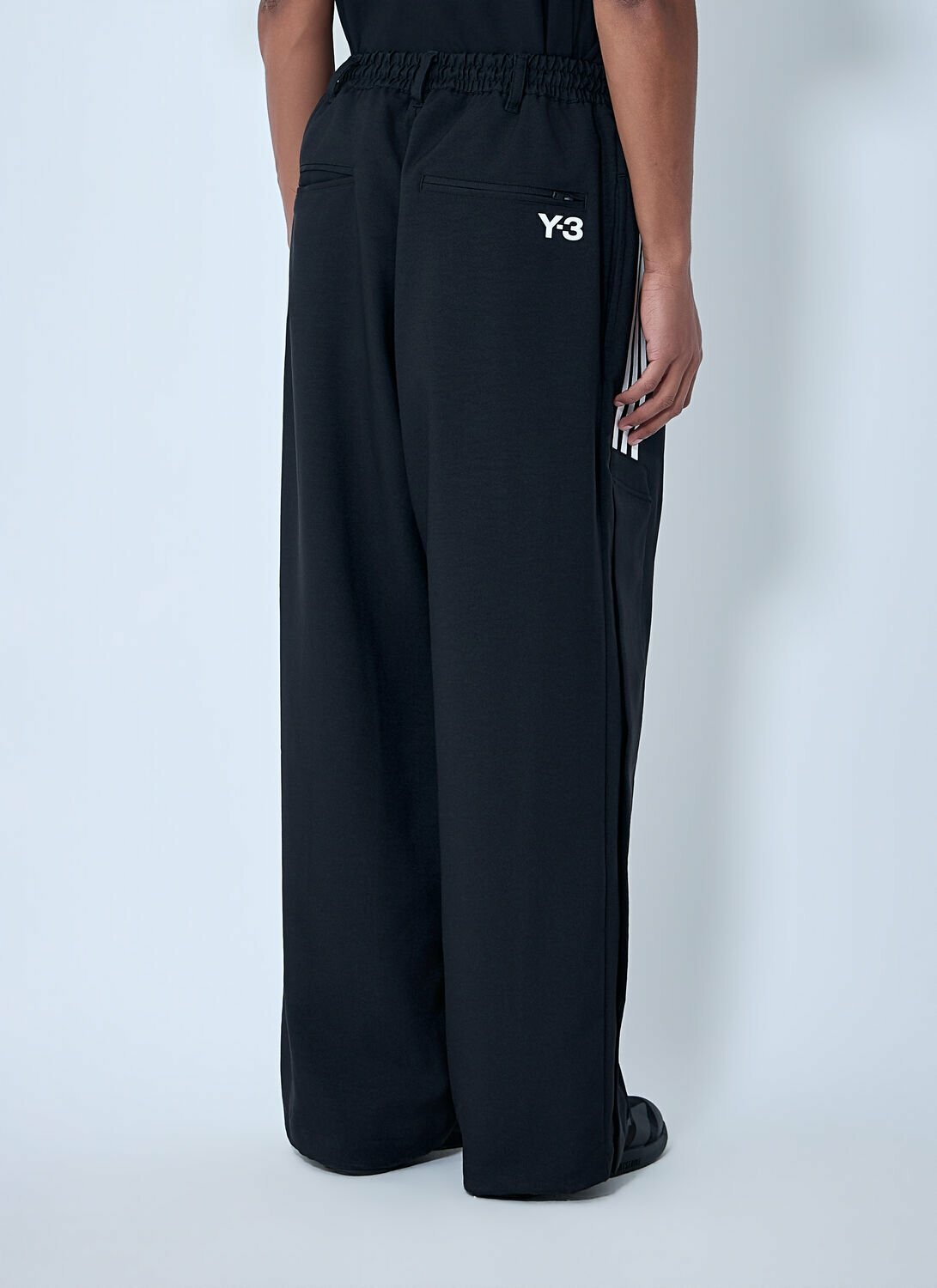 Y-3 Drawstring Wide-Leg Pants