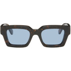 Off-White Brown Virgil Sunglasses