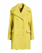 Red Valentino Womens Coat in Lime green