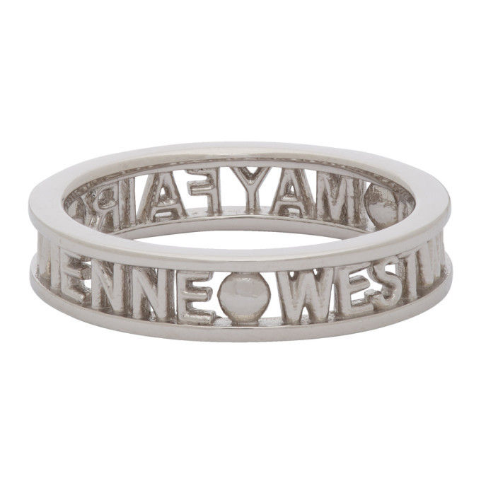 Vivienne Westwood Silver Westminster Ring Vivienne Westwood