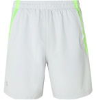 Under Armour - UA Launch SW Mesh-Panelled Shell Shorts - Gray
