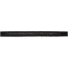 Jil Sander Black Knot String Belt