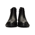 Hugo Black Bohemian Zip Boots