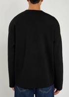 Loewe Anagram Wool-blend Sweatshirt Black