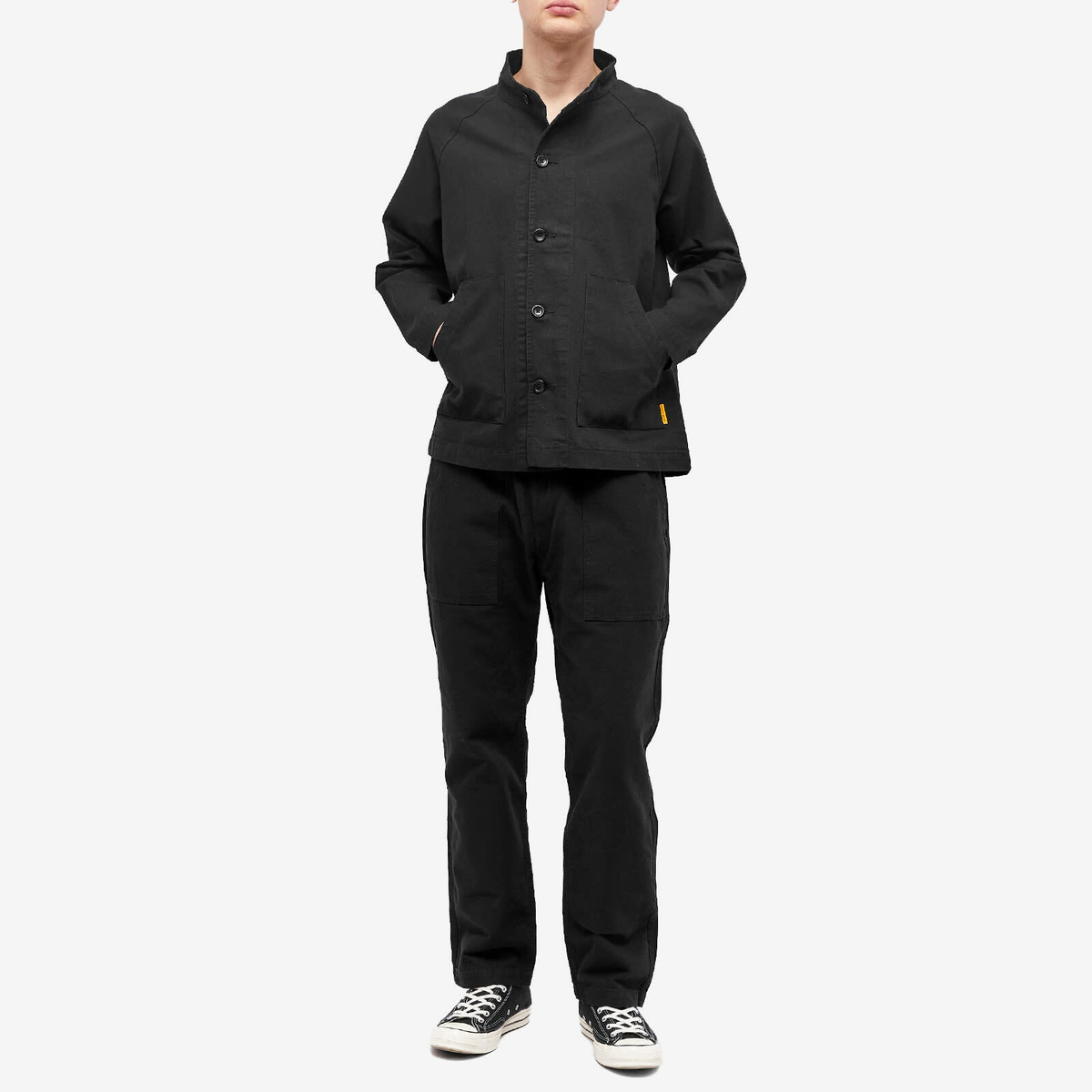 Service Works Men's Classic Canvas Chef Pants in Black Service Works