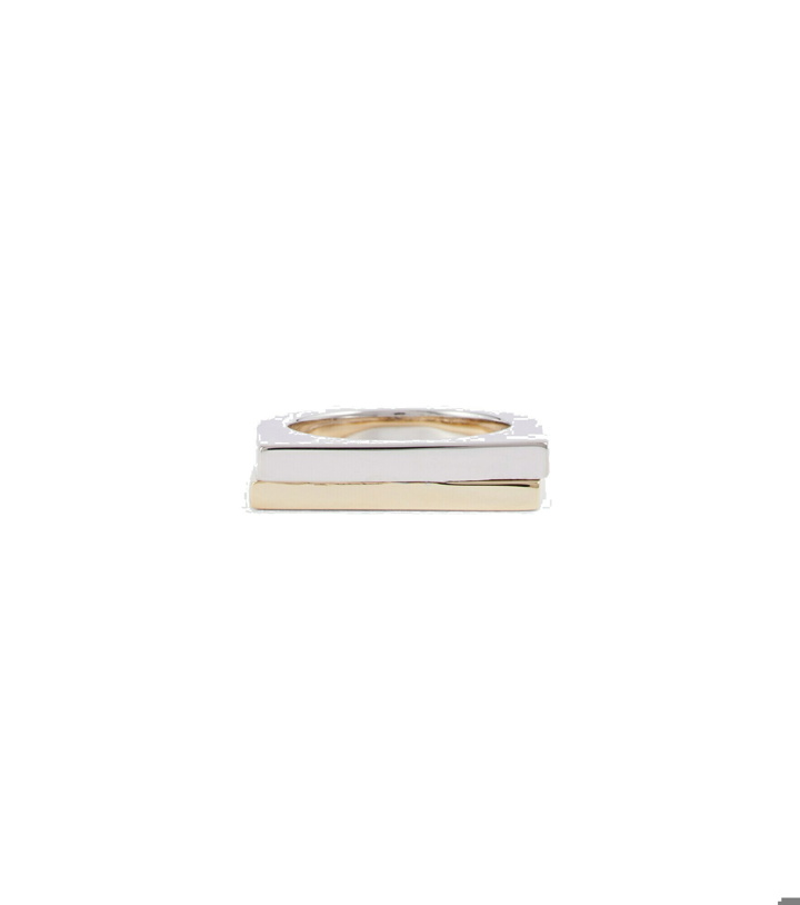 Photo: Tom Wood - Step Duo 9kt gold and sterling silver ring