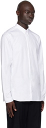 NICOLAS ANDREAS TARALIS White Button-Down Shirt