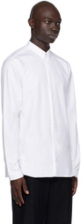 NICOLAS ANDREAS TARALIS White Button-Down Shirt