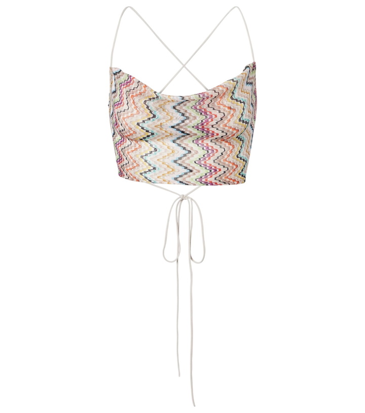 Photo: Missoni Zigzag crop top