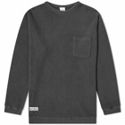 Manastash Men's Long Sleeve Heavy Snug Thermal T-Shirt in Black