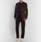 AMI - Brown Cotton-Corduroy Blazer - Men - Brown