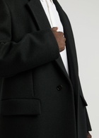 Jil Sander Wool Coat Black