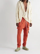 Rick Owens - Organic Cotton-Jersey Zip-Up Hoodie - Neutrals