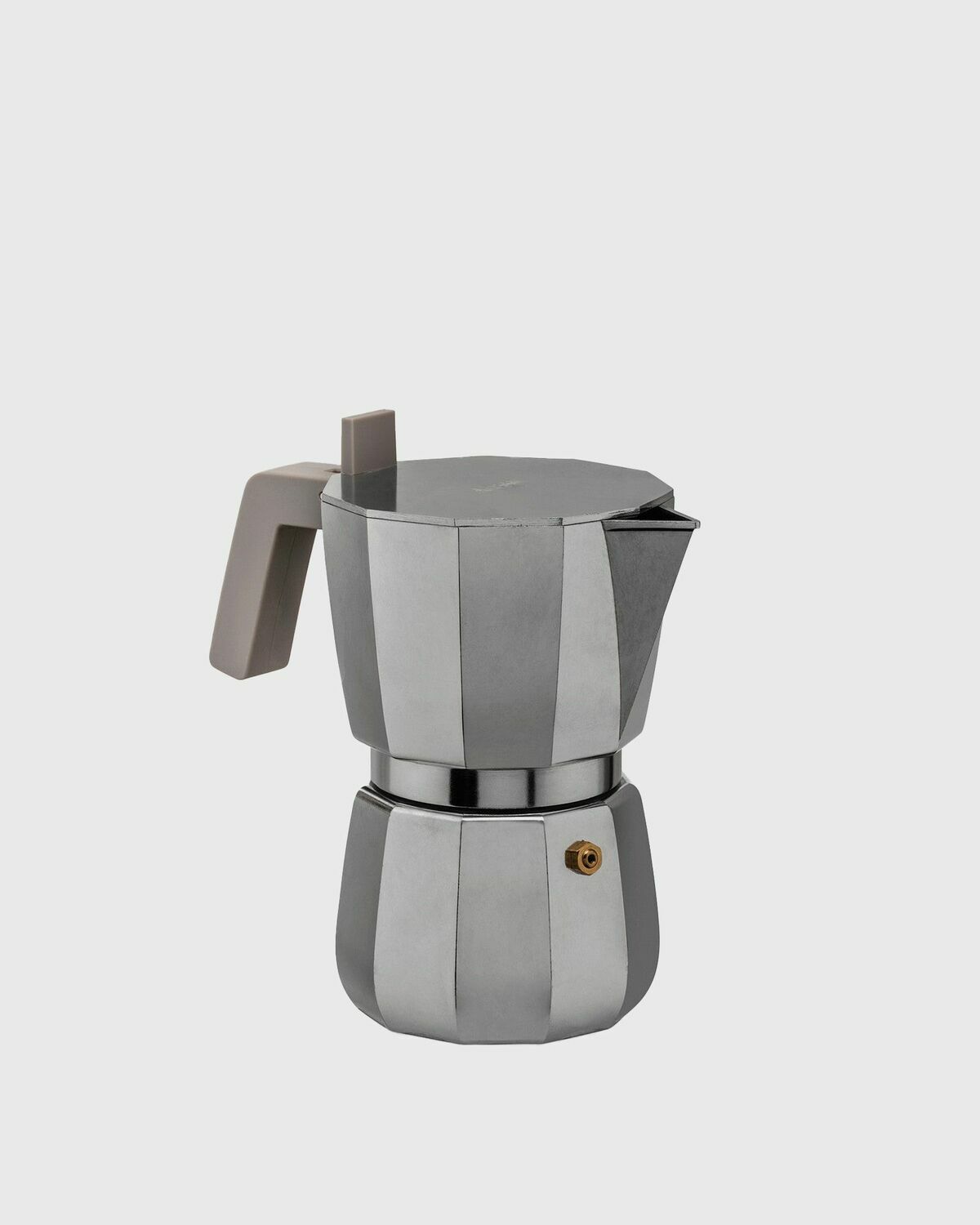 Alessi MOKA, ESPRESSOKAFFEEKANNE 3 T silver Mens Kitchen- & Tableware
