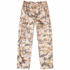 Isabel Marant Men's Elyo Camo Combat Pant in Camel