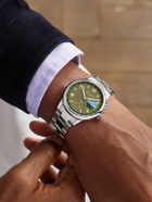 NOMOS Glashütte - Club Sport Neomatik Worldtimer Jungle Limited Edition Automatic 40mm Stainless Steel Watch, Ref. No. 790.S2