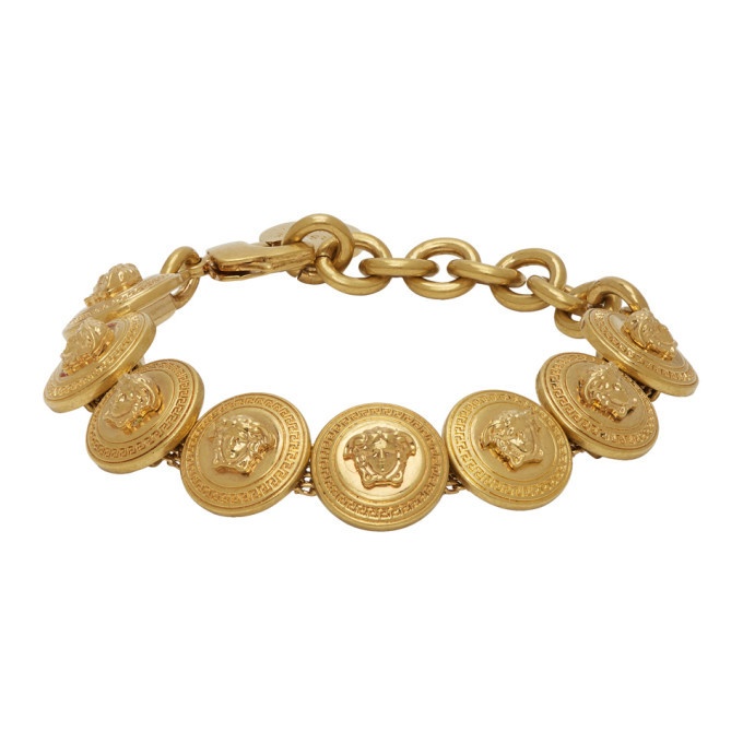 Photo: Versace Gold Tribute Medusa Bracelet