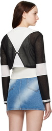 Kijun Black & White Mono Cardigan