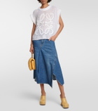 Loewe Anagram mohair-blend sweater vest