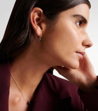 Pomellato Nudo Mini 18kt rose gold earrings with topazes