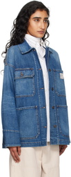 Weekend Max Mara Blue Aligi Denim Jacket