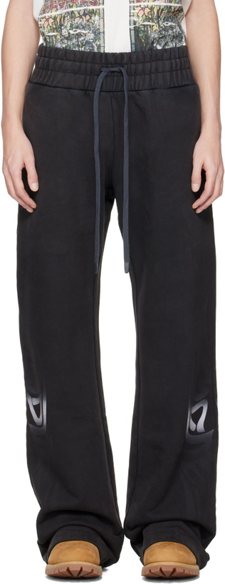 Photo: Who Decides War Black Winged Sweatpants
