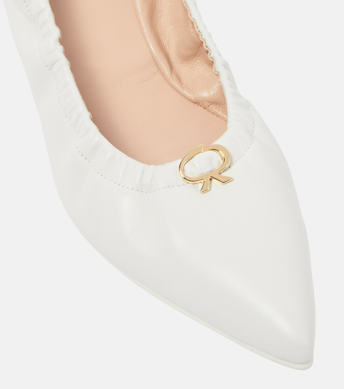 Gianvito Rossi Alina leather ballet flats Gianvito Rossi