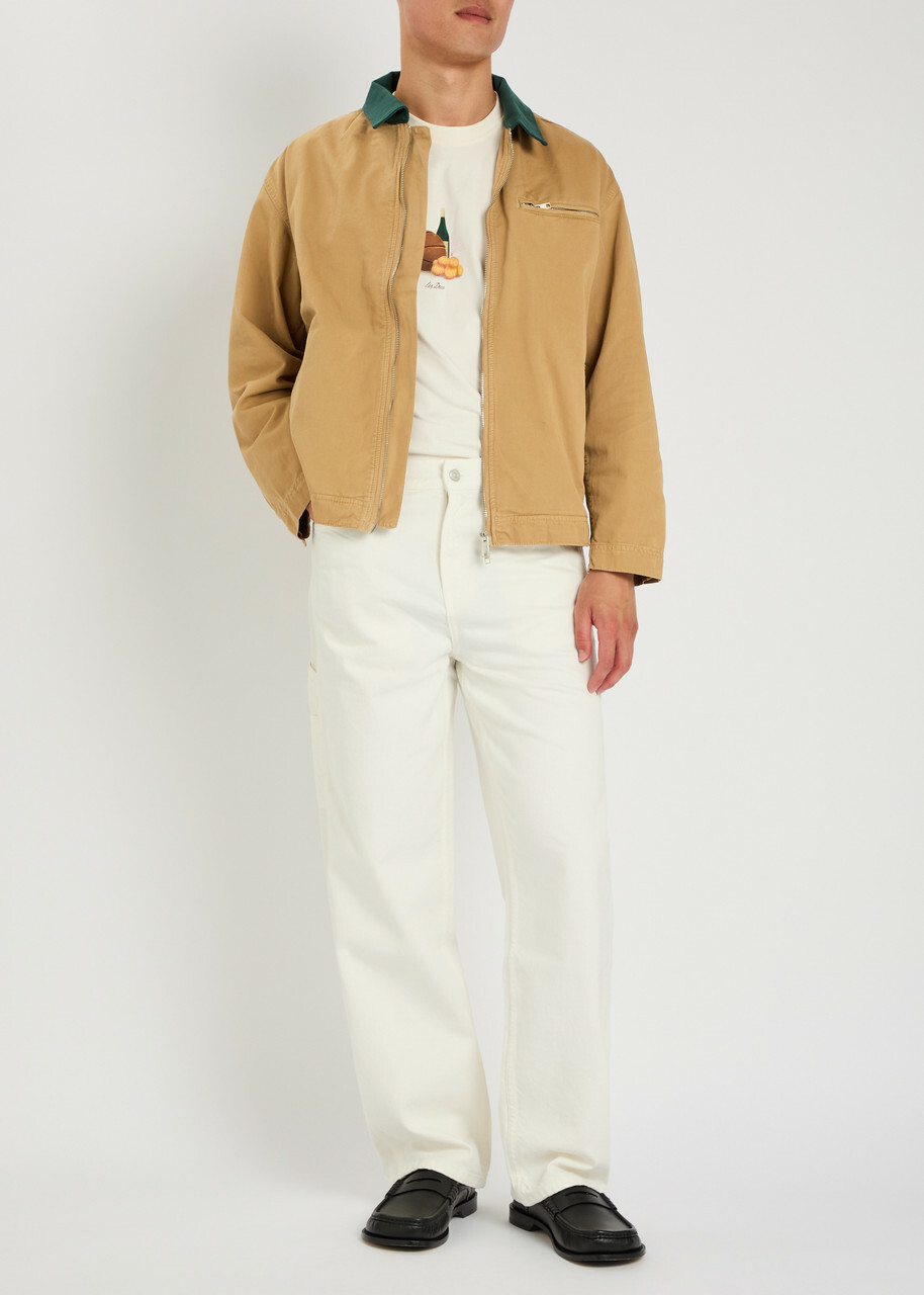 Les Deux Cotton-twill Jacket Beige
