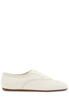 Church's Rebecca Leather Derby Shoes Ivory