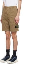 Stone Island Brown Patch Shorts