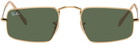 Ray-Ban Gold Julie Sunglasses