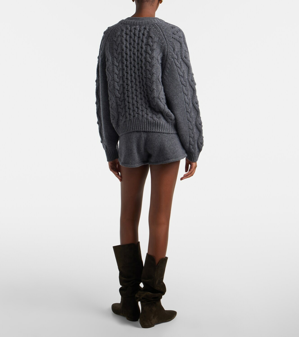 Lisa Yang Annora cashmere shorts