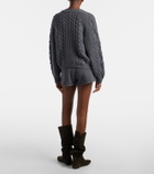 Lisa Yang Annora cashmere shorts