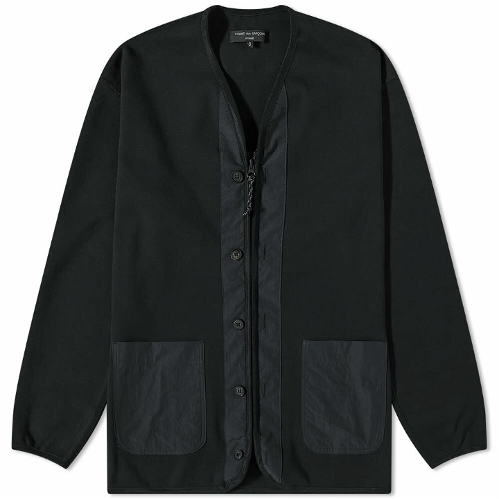 Photo: Comme des Garçons Homme Men's Jersey Liner Jacket in Black