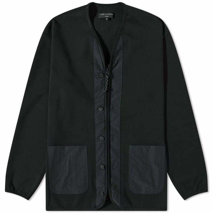 Photo: Comme des Garçons Homme Men's Jersey Liner Jacket in Black