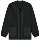 Comme des Garçons Homme Men's Jersey Liner Jacket in Black