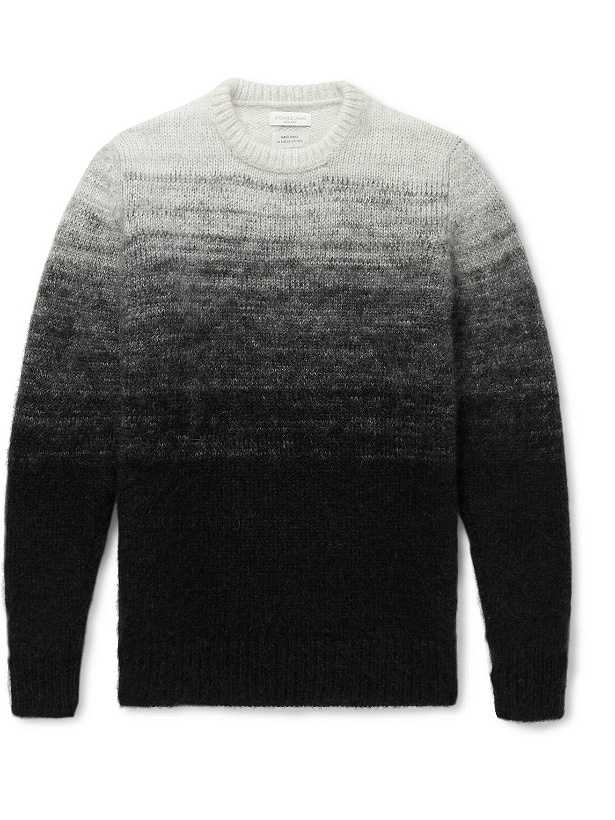 Photo: Richard James - Dégradé Knitted Sweater - Gray