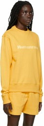 adidas x Humanrace by Pharrell Williams Yellow Humanrace Basics Sweatshirt