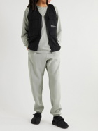 Abc. 123. - Tapered Logo-Appliquéd Cotton-Blend Jersey Sweatpants - Gray