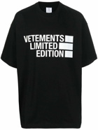 VETEMENTS - Cotton T-shirt