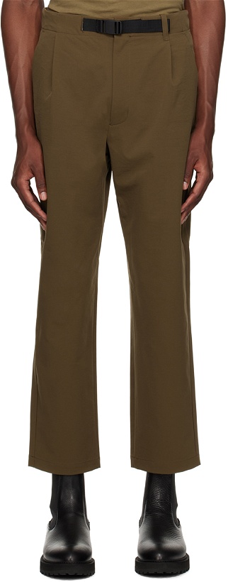 Photo: Goldwin Brown One Tuck Trousers